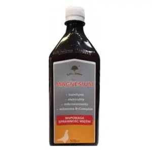 Magnez w płynie 500ml karnityna Leśna Dolina