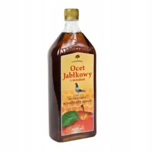 Ocet jabłkowy z miodem dla gołębi Leśna Dolina 1 l