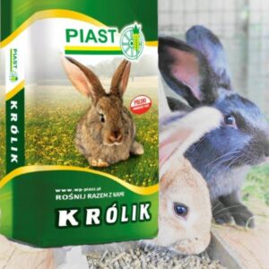 Pasza karma królik tucz Piast 25 kg