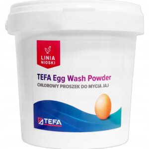 TEFA Egg Wash Powder Chlorowy proszek do mycia kurzych jaj 1 kg