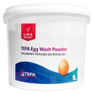 TEFA Egg Wash Powder Chlorowy proszek do mycia kurzych jaj 5 kg