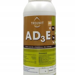 Witaminy płynne Trouwit AD3E 1 l dla kur, bydła, świń