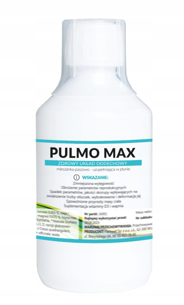 Farmwet Pulmo Max 250ml Na przeziębienie, na kichanie u kur