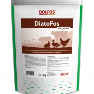 Mieszanka paszowa Dolmix Diatofos 1 kg przeciw piórojadom