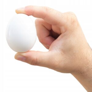 Jajka podkładowe podkładki dla drobiu z wypełnieniem średnie