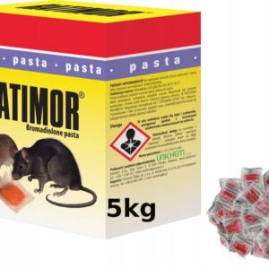 Ratimor Trutka 5kg Czerwona Pasta na myszy i szczury Bromadiolone