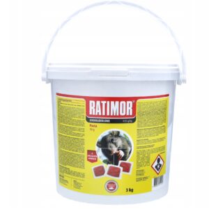 Trucizna, trutka przeciwko myszom, szczurom Ratimor 3 kg