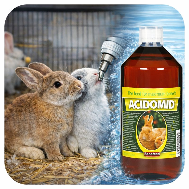 Acidomid Królik + Amivit – skuteczne wsparcie odporności królików