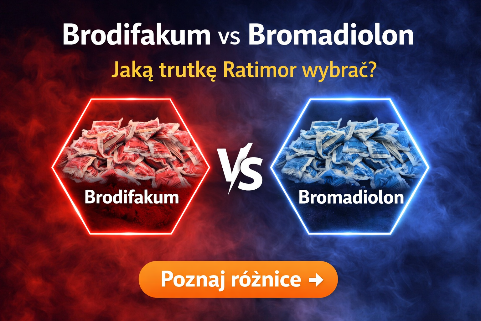 Brodifakum czy bromadiolon? Jaką trutkę Ratimor wybrać na myszy i szczury?