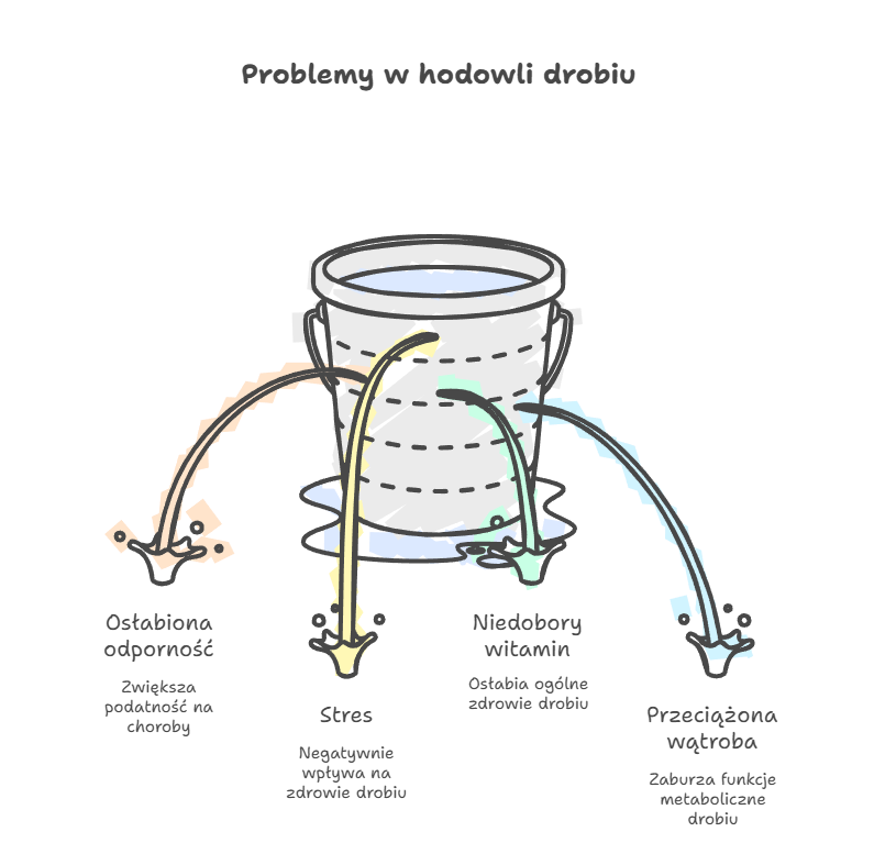 Najczęstsze problemy w hodowli drobiu 