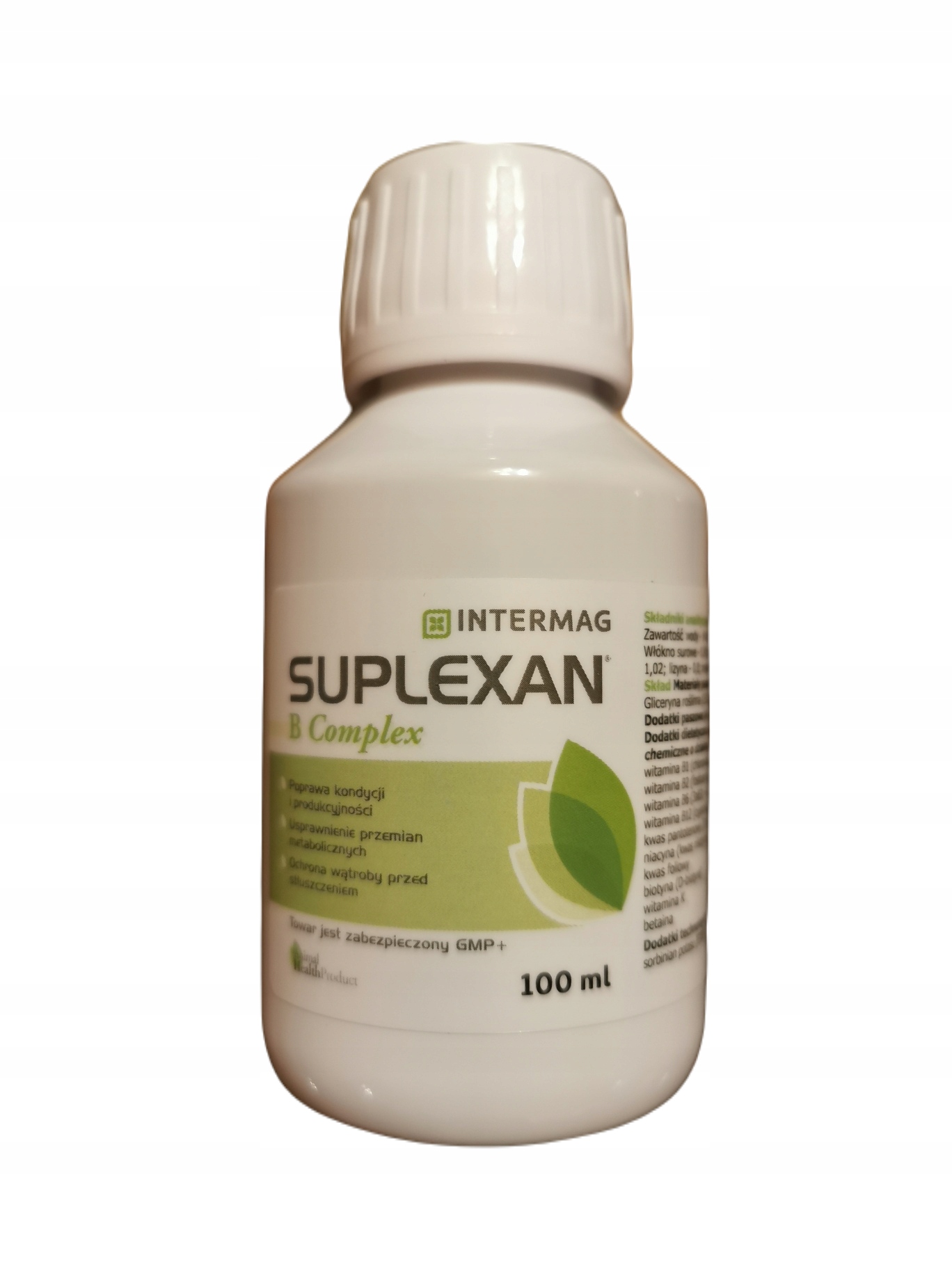 SUPLEXAN B COMPLEX 100ml zwiększa mieśnośc tuszki