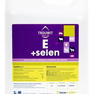 Trouwit E+Selen 5L witaminy Konie Owce Kozy Drób Trzoda