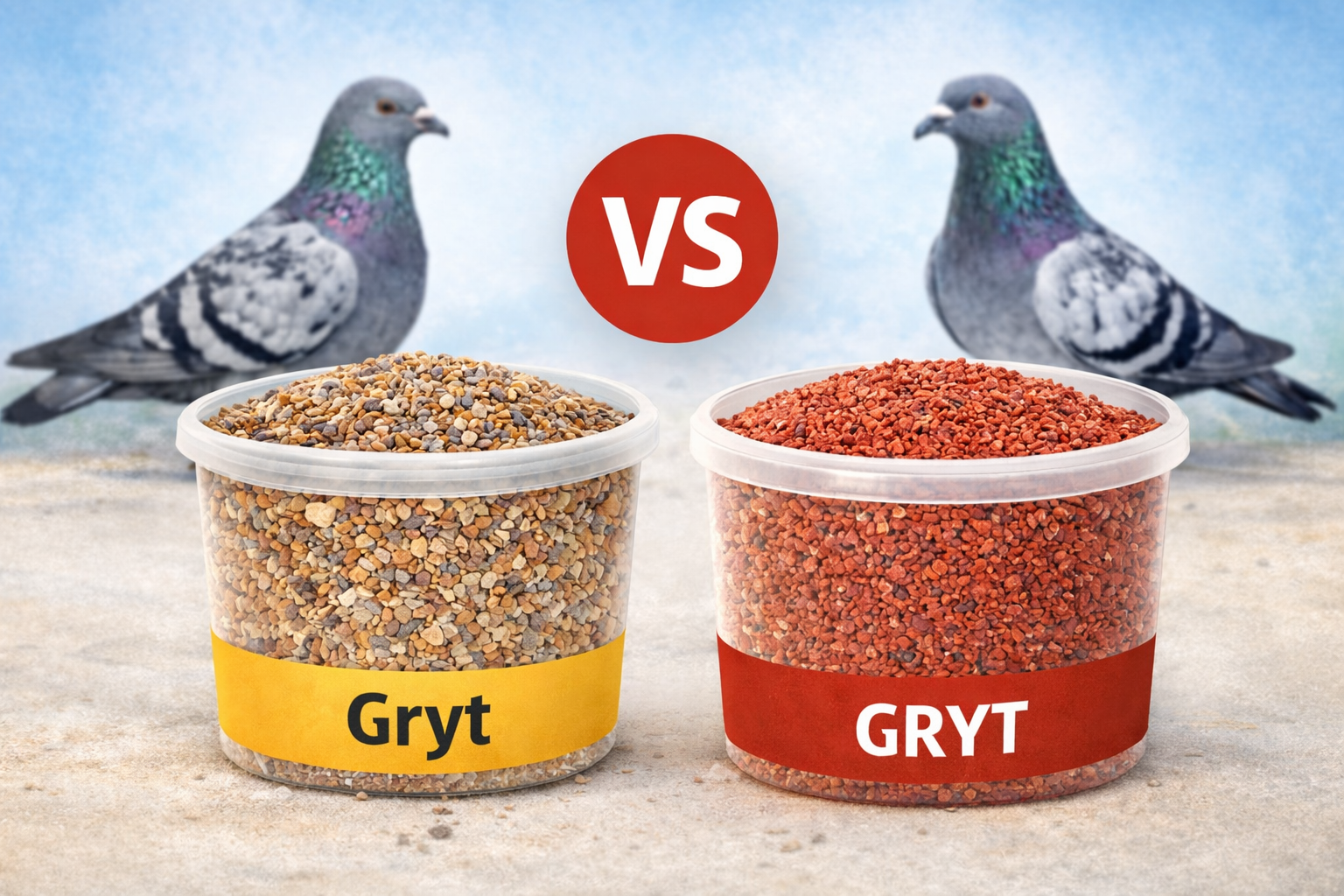 Porównanie grytów dla gołębi – który wybrać