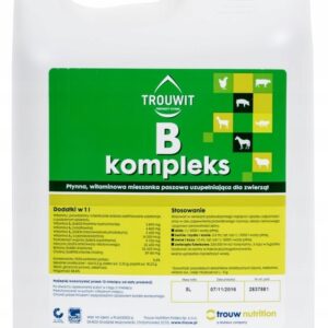 TROUWIT B-kompleks 5L- na wzrost i rozwój mięśni - poprawa odporności