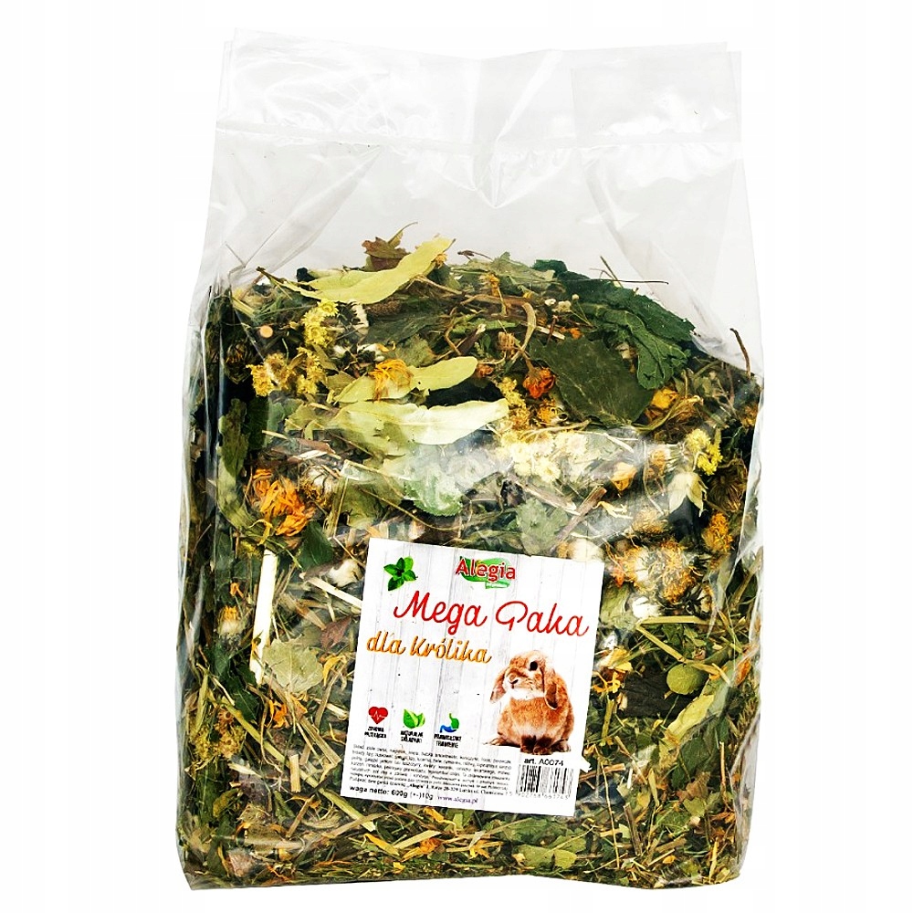 ALEGIA Mega Paka karma uzupełniająca dla królika 650 g