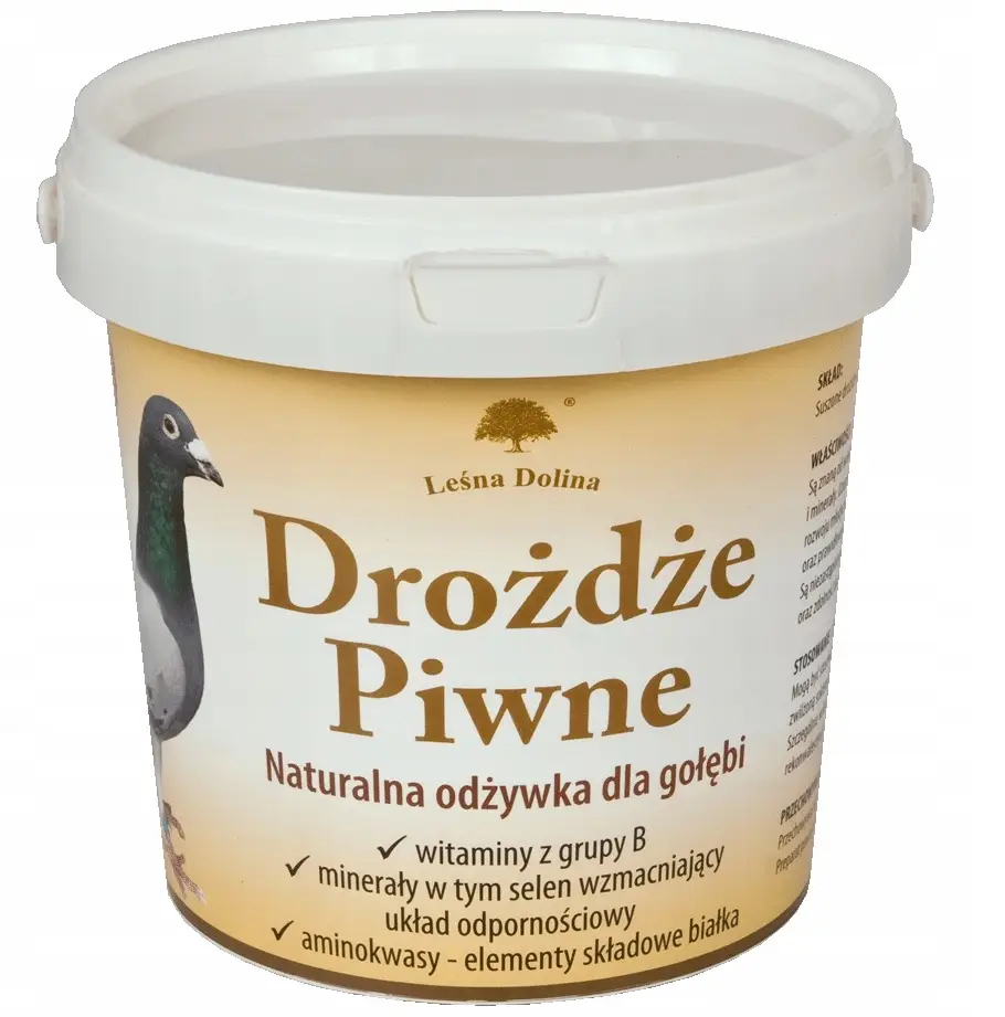 Drożdże piwne dla gołębi Leśna Dolina 500 g