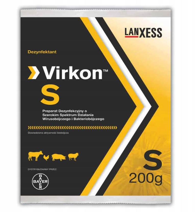 VIRKON S 200g saszetki do dezynfekcji