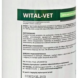 WITAL-VET 500g - witalność apetyt i zdrowie