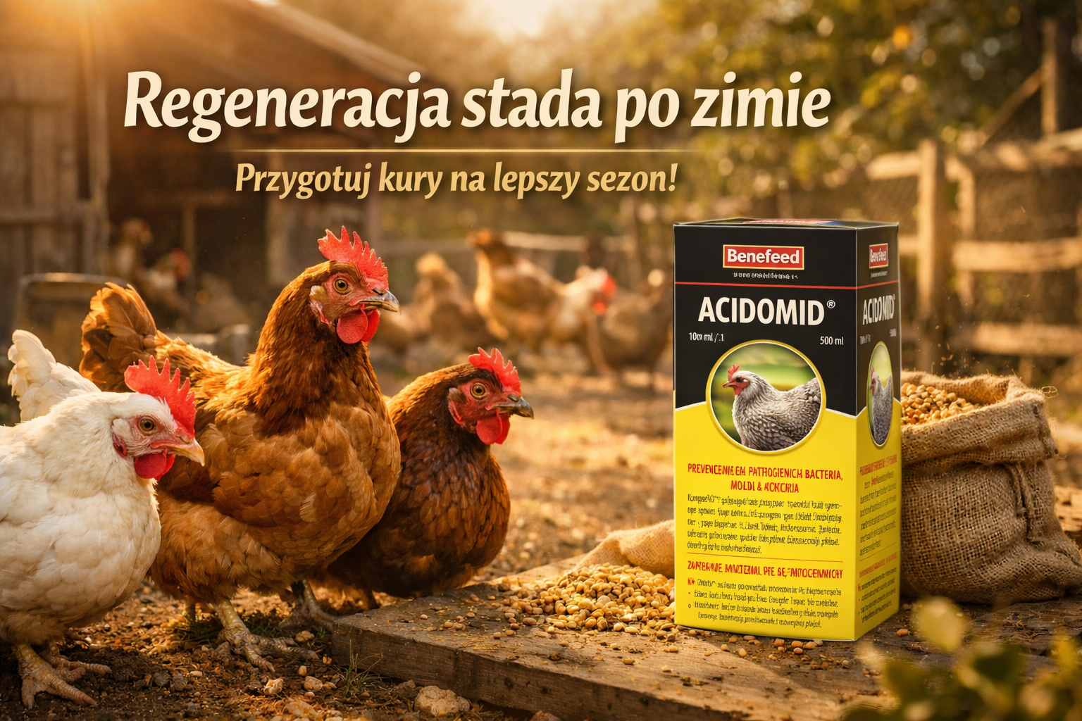 Wiosenne przygotowanie kur do sezonu – jak poprawić nieśność i zdrowie stada