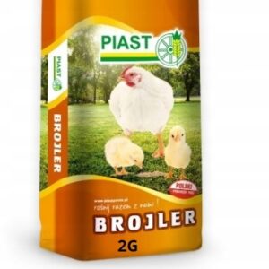 Pasza Karma Dla Kur Kurczaków Brojlerów 2G PIAST 25kg Pełnoporcjowa