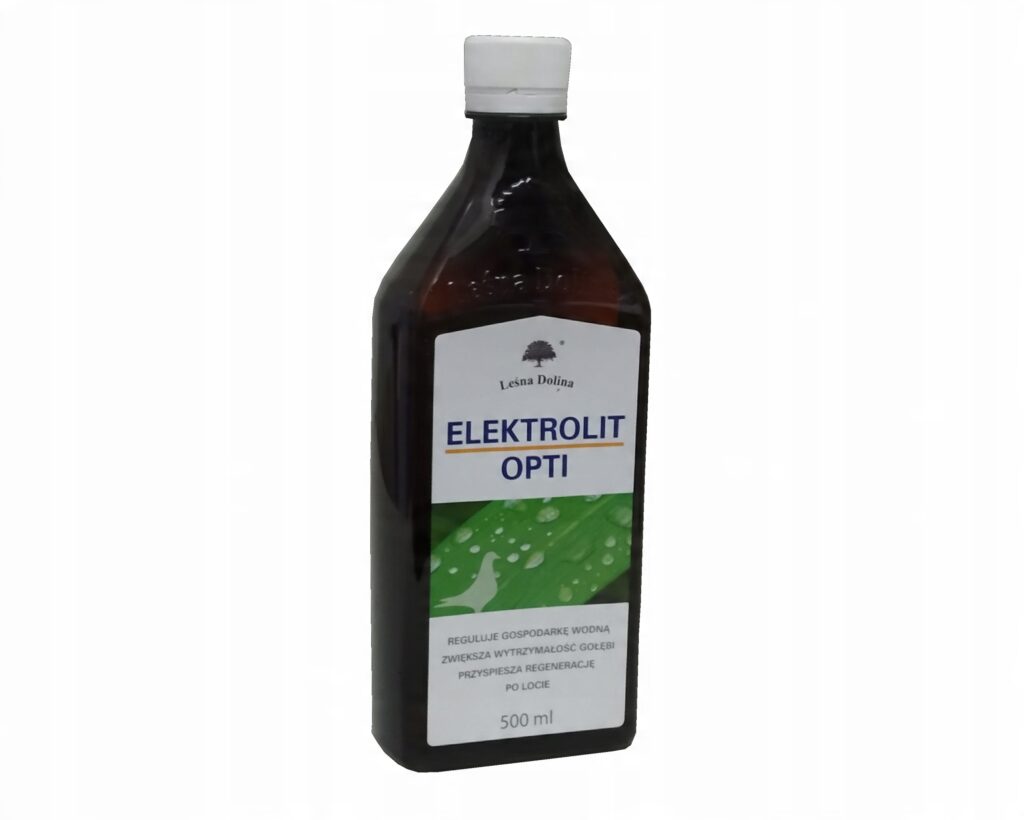 Elektrolity dla gołębi Leśna Dolina Opti 0,5 l