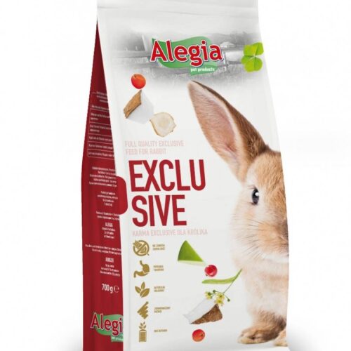 ALEGIA Exclusive karma pełnoporcjowa dla królika 700 g