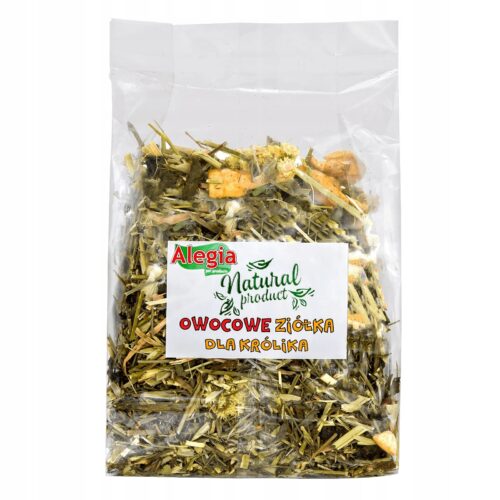 Alegia Natural Owocowe Ziółka dla Królika 130g