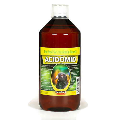 Benefeed Acidomid dla gołębi – zakwaszacz wody