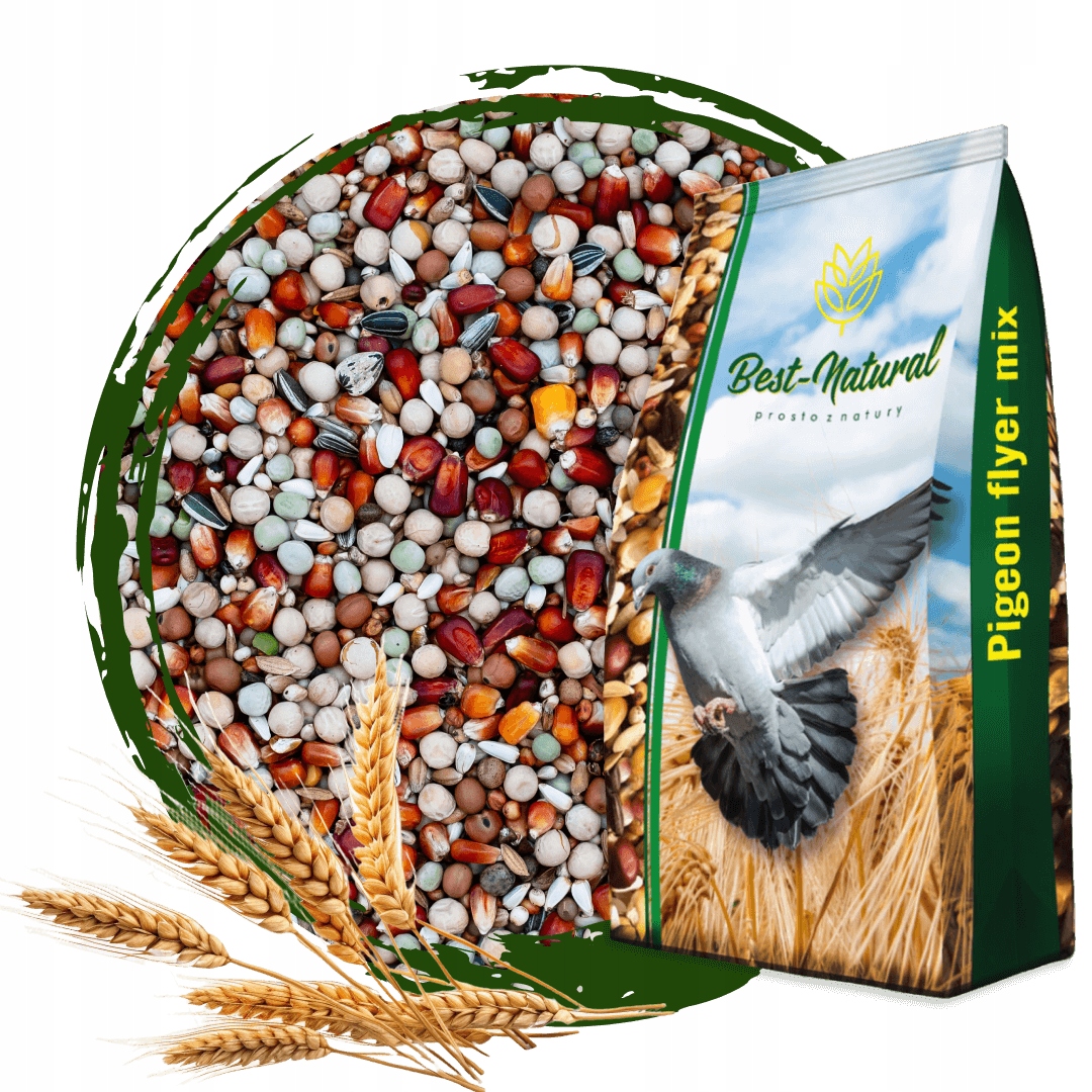 Best Natural RE (Rozpłodowa Extra) – karma dla gołębi 20 kg