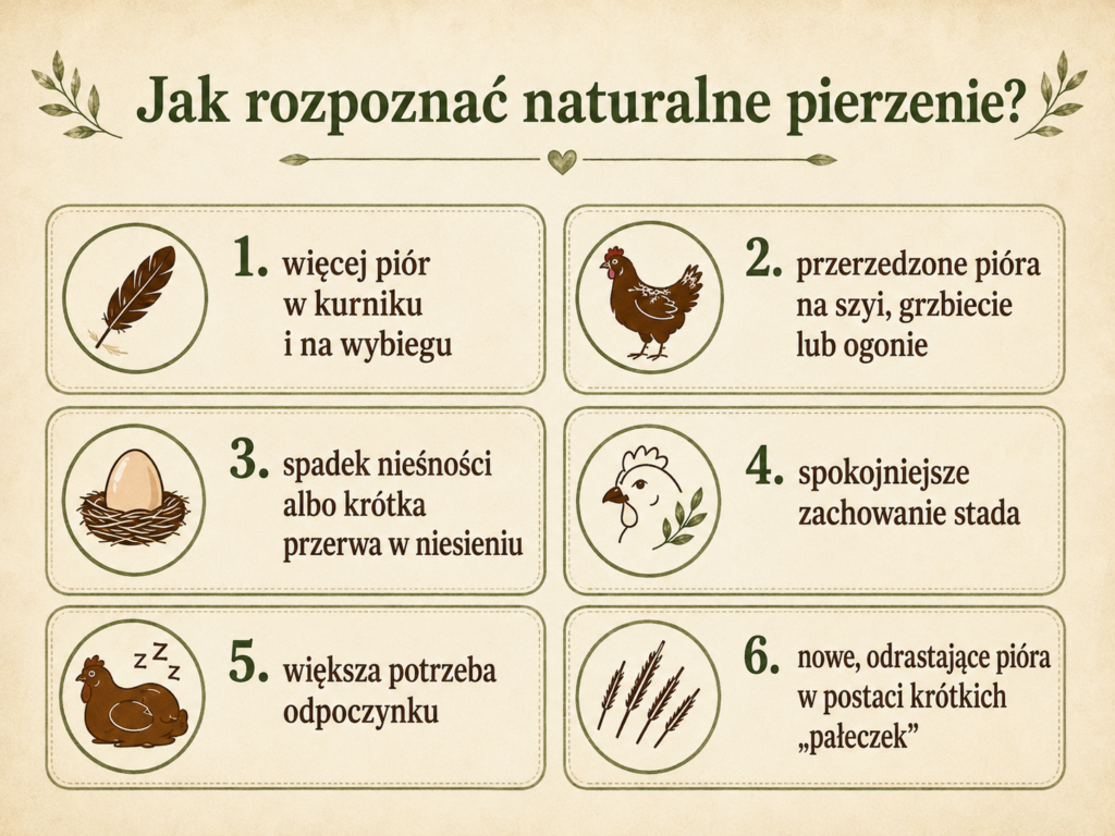 jak rozpoznać naturalne pierzenie