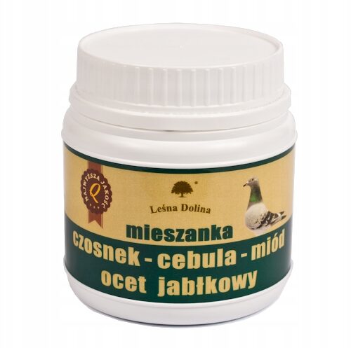 Czosnek Cebula Miód Ocet Jabłkowy Leśna Dolina500g