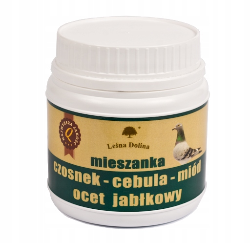 Czosnek Cebula Miód Ocet Jabłkowy Leśna Dolina500g