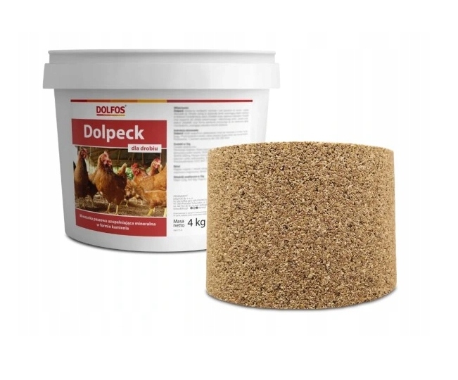Dolpeck dziobak dla kur - minerały przeciwko kanibalizmowi 4 kg