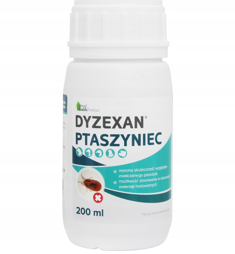 Dyzexan ptaszyniec 200ml na pasożyty u gołębi drobiu