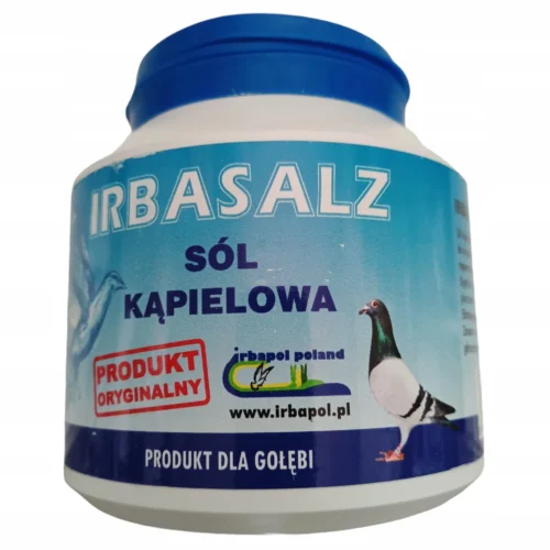 Irbapol IRBASALZ Sól do Kąpieli dla Gołębi 600g Higiena Piór