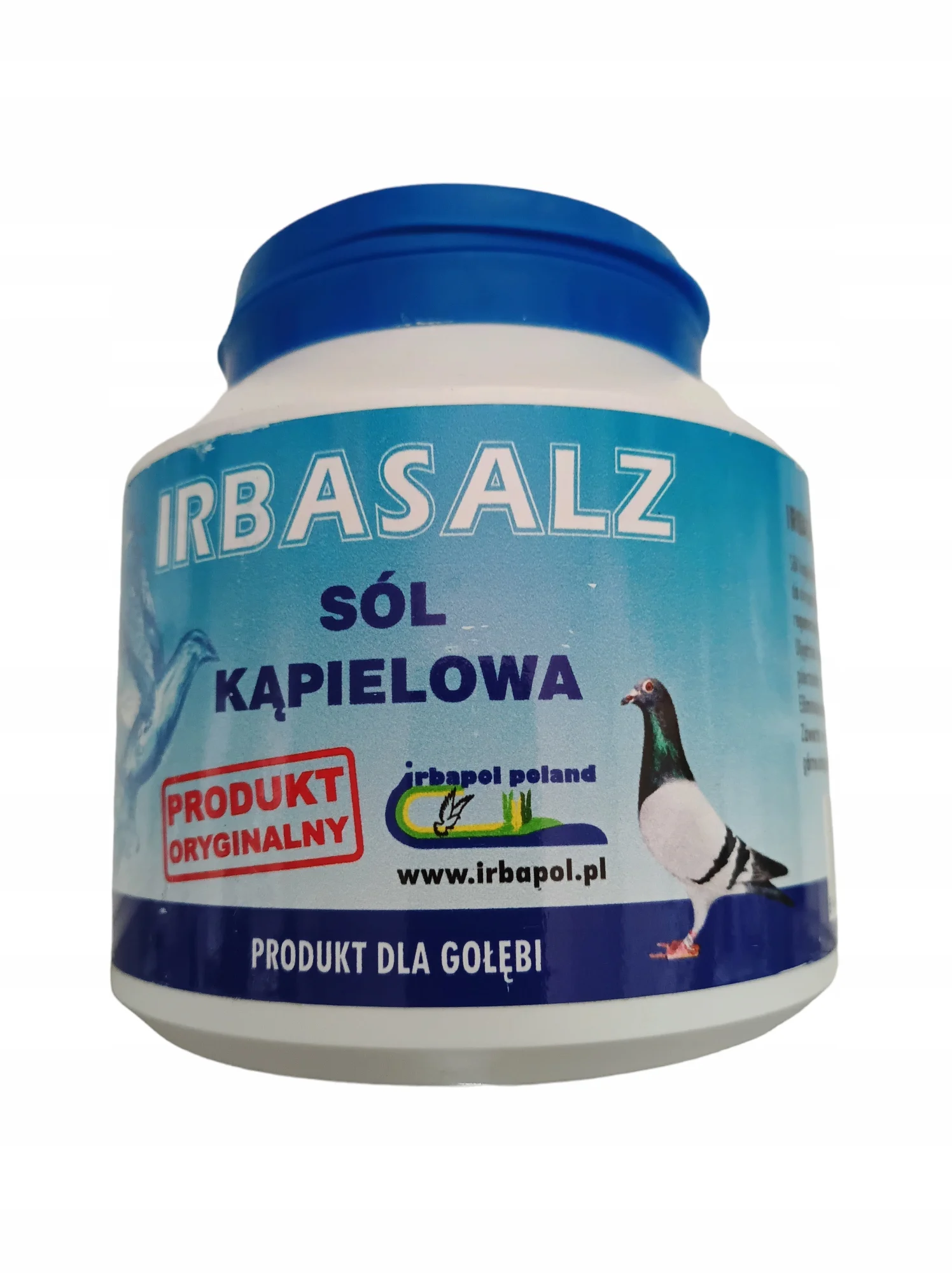 Irbapol IRBASALZ Sól do Kąpieli dla Gołębi 600g Higiena Piór