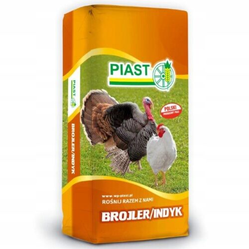 Karma dla Brojler 1G PIAST 25 kg od 1 dnia z witaminami