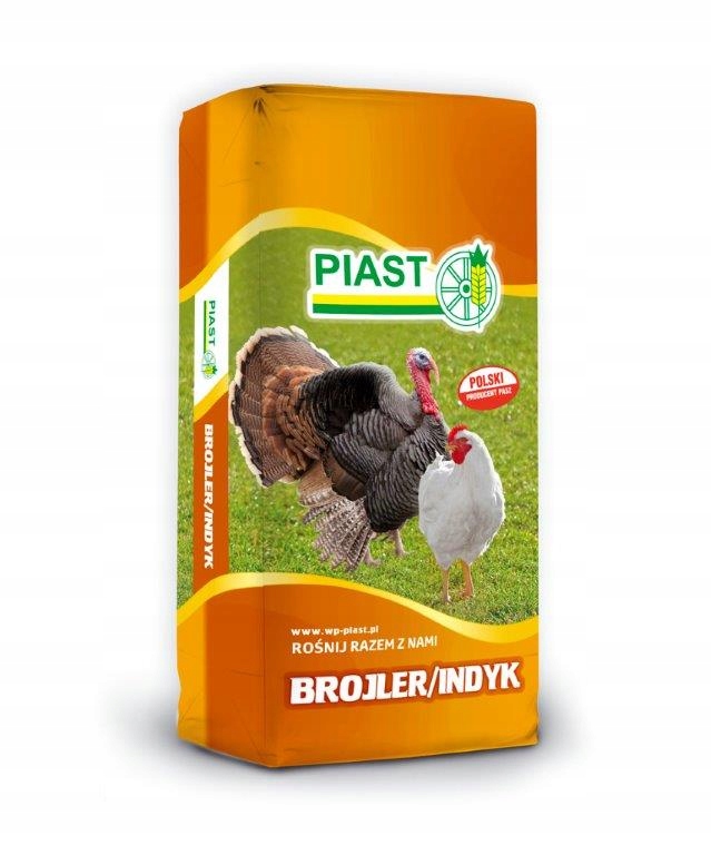 Karma dla Brojler 1G PIAST 25 kg od 1 dnia z witaminami