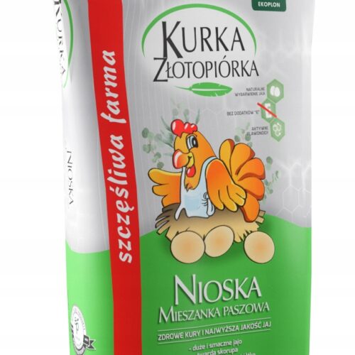Karma dla kur Ekoplon Nioska Kurka Złotopiórka 25 kg