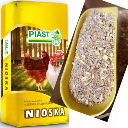 Karma dla kur Piast pasza nioska sypka Piast 25 kg