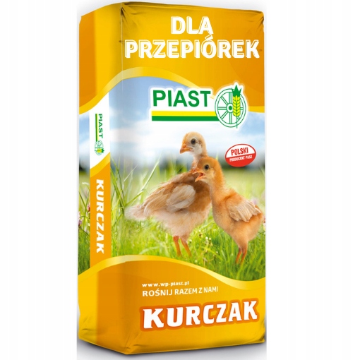Karma dla przepiórek PIAST PASZA DLA PRZEPIÓRKA 2G od 4 do6 TYG 25 kg
