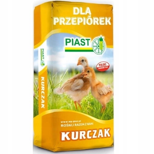 Karma kruszona dla przepiórek poniżej 3 tyg. życia PIAST PRZEPIÓRKA 1G 25kg