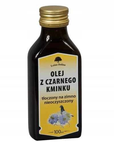 Leśna Dolina Olej z Czarnego Kminku 100ml oddech