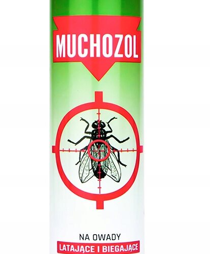 MUCHOZOL Spray na muchy, komary, owady latające i biegające 300ml