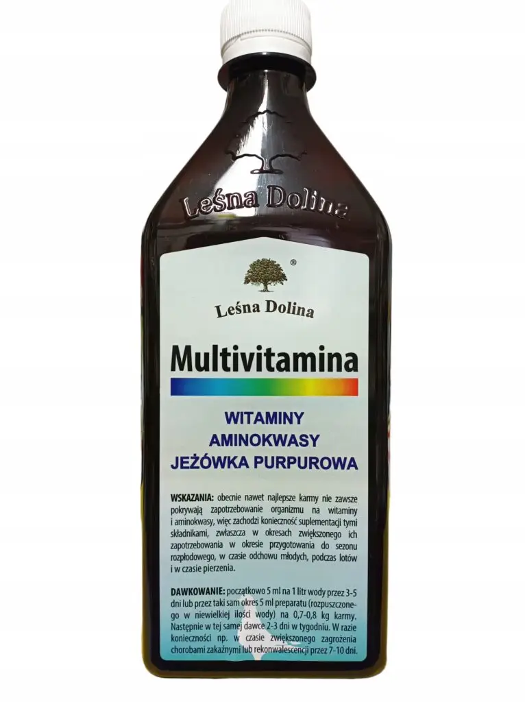 Multivitamina 500ml dla gołębi Leśna Dolina