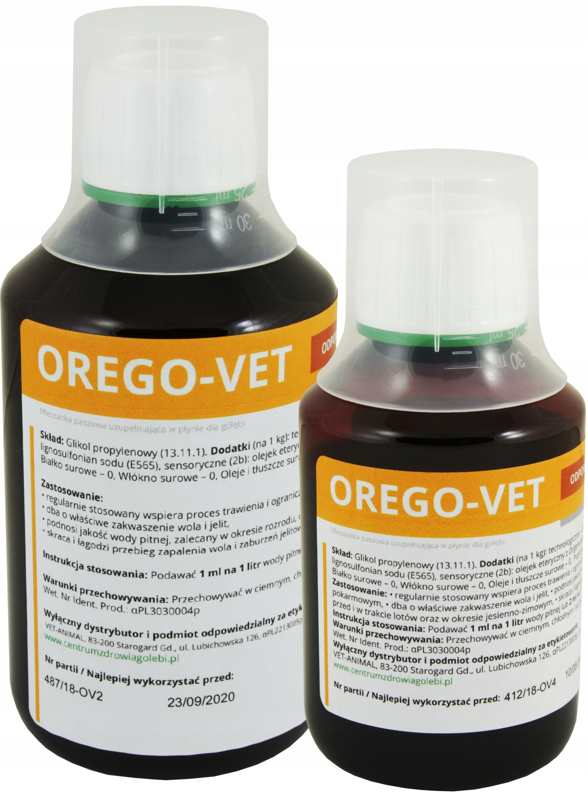 Orego-Vet – odporny układ pokarmowy gołębi