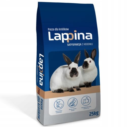 Pasza karma dla królików Lapina II 25kg nutrena 2