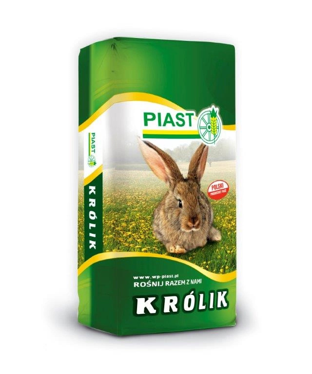 Pasza karma królik junior Piast 25 kg