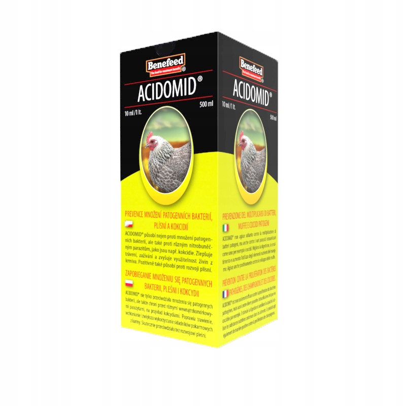 Acidomid dla drobiu (kury, indyki) – zakwaszacz wody