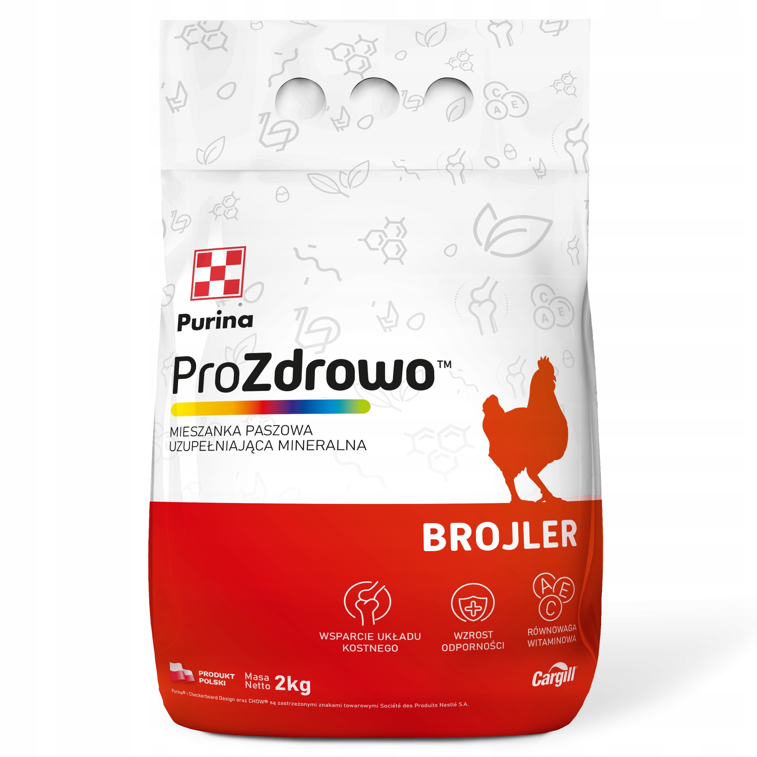 ProZdrowo Brojler 2kg Purina Witaminy minerały dla Brojlerów